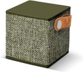 Fresh 'n Rebel Rockbox Cube Fabriq - Draadloze Bluetooth Speaker - Groen