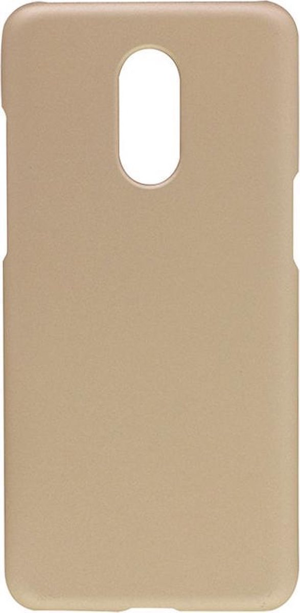 Shop4 - OnePlus 7 Hoesje - Zachte Back Case Ultra Dun Goud