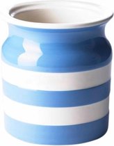 Cornishware Blue Utensil Jar open opbergpot 135x125 mm