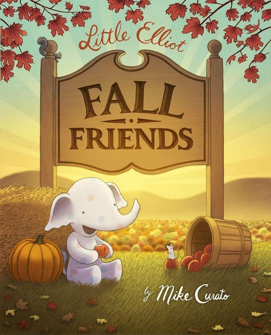 Little Elliot 4 - Little Elliot, Fall Friends - cover