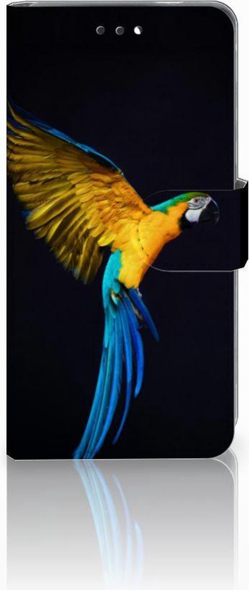Nokia 3.1 (2018) Telefoonhoesje met Pasjes Papegaai