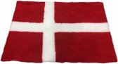 Vet Bed Deense Vlag - Antislip Hondenmat - 100 x 75 cm