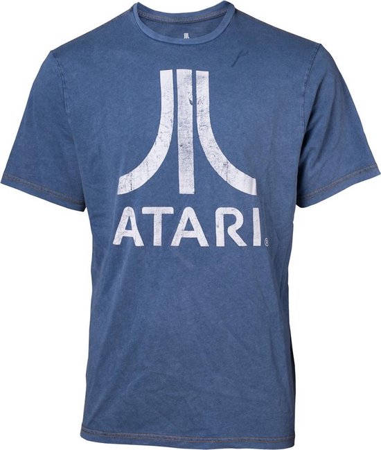 Atari - Faux Denim T-shirt - S