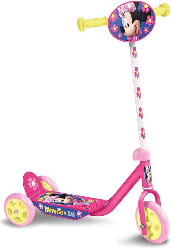 Disney Minnie Mouse 3-wiel Kinderstep - Step - Meisjes - Roze & Geel