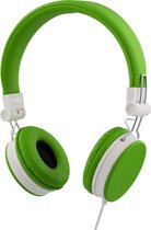 STREETZ HL-223 Opvouwbare On-ear hoofdtelefoon met microfoon - Groen-Wit