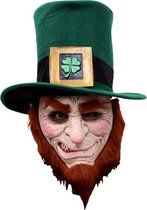 Verkleedmasker Hoofdmasker St Patricksday Ierse Leprechaun - Latex