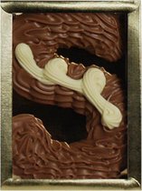Ambachtelijke Chocoladeletter Melk - Letter S - 5 x 100 gram