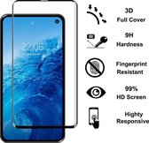 2 Pack Samsung Galaxy S10E Screenprotector Glazen Gehard  Full Cover Volledig Beeld Tempered Glass