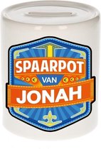 Kinder spaarpot voor Jonah - keramiek - naam spaarpotten