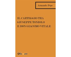 Il carteggio tra Giuseppe Toniolo e don Giacomo Vitale