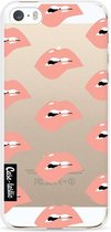 Casetastic Softcover Apple iPhone 5 / 5s / SE - Lips everywhere