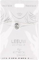 Ketting Leeuw, silver plated