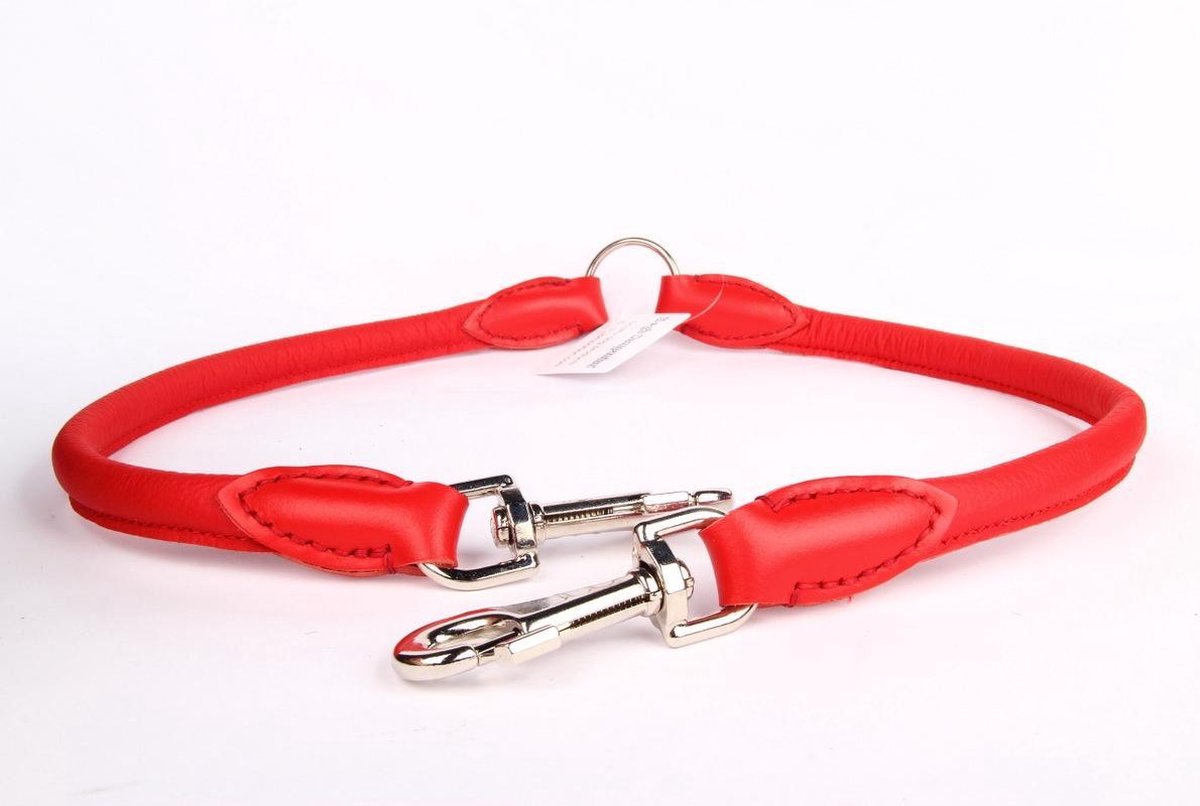 Twinkys Dog Style Schleppleine für große Hunde 20 mm Breit 10 Meter Rot