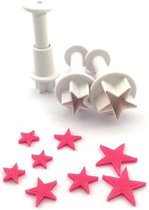 Dekofee Mini Plungers Stars set/3