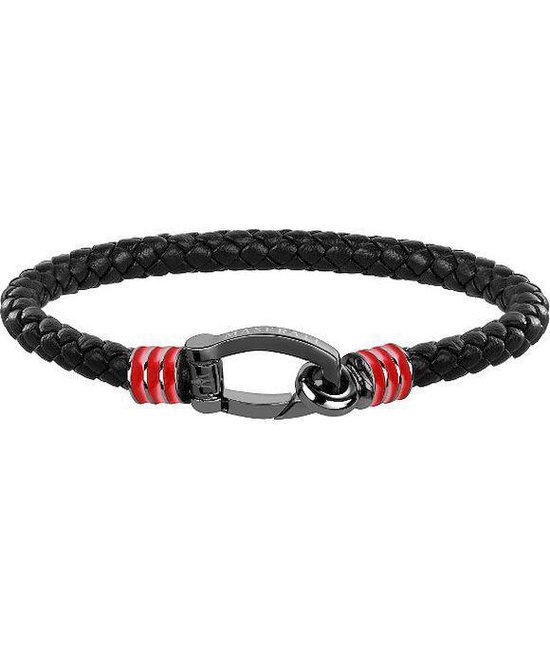 Maserati Heren armband Blauw 22 CM JM218AMG04 - LABELDELUXE