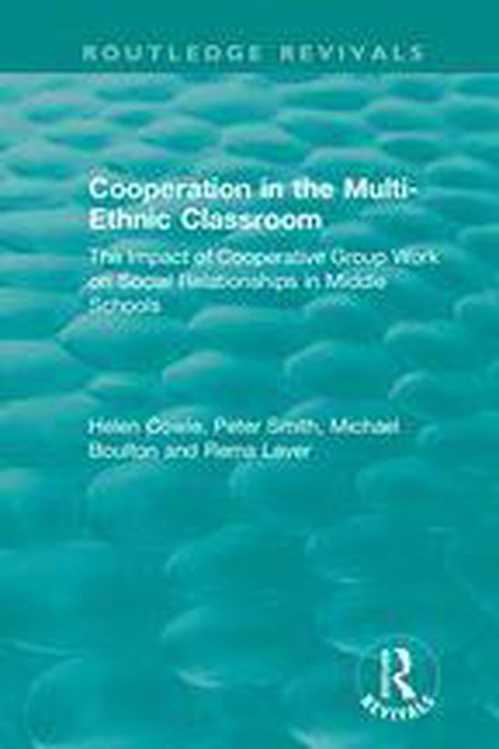 Routledge Revivals - Cooperation in the Multi-Ethnic Classro ... - cover