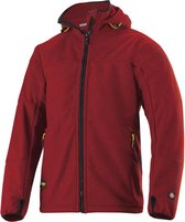 Snickers WINDSTOPPER Fleece Jack - 8088-1600 - Chili rood - maat M