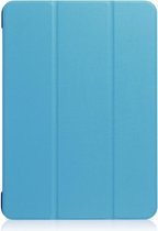 Shop4 - iPad 9.7 (2018) Hoes - Smart Book Case Licht Blauw