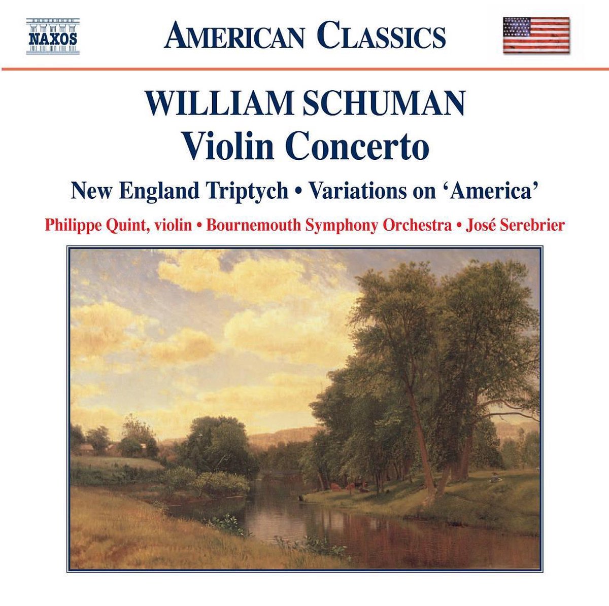 Schuman Williamviolin Concert, Bournemouth Symphony Orchestra CD (album) Muziek