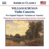 Bournemouth Symphony Orchestra, José Serebrier - Schuman William: Vviolin Concerto (CD)