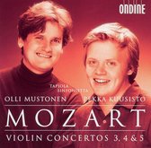 Olli Mustonen, Pekka Kuusisto, Tapiola Sinfonietta - Mozart: Violin Concertos 3, 4 & 5 (CD)