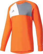 adidas Assita 17 GK Jersey Keepersshirt Junior Sportshirt - Maat 116  - Unisex - oranje/grijs/wit