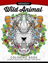 Midnight Wild Animal Coloring Book