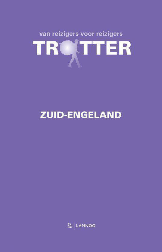 Cover van de Trotter gids Zuid-Engeland met de titel en het logo van Trotter.