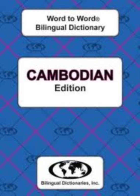 EnglishCambodian & CambodianEnglish WordtoWord Dictionary