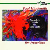 Tim Frederiksen - Complete Works For Solo Viola (CD)