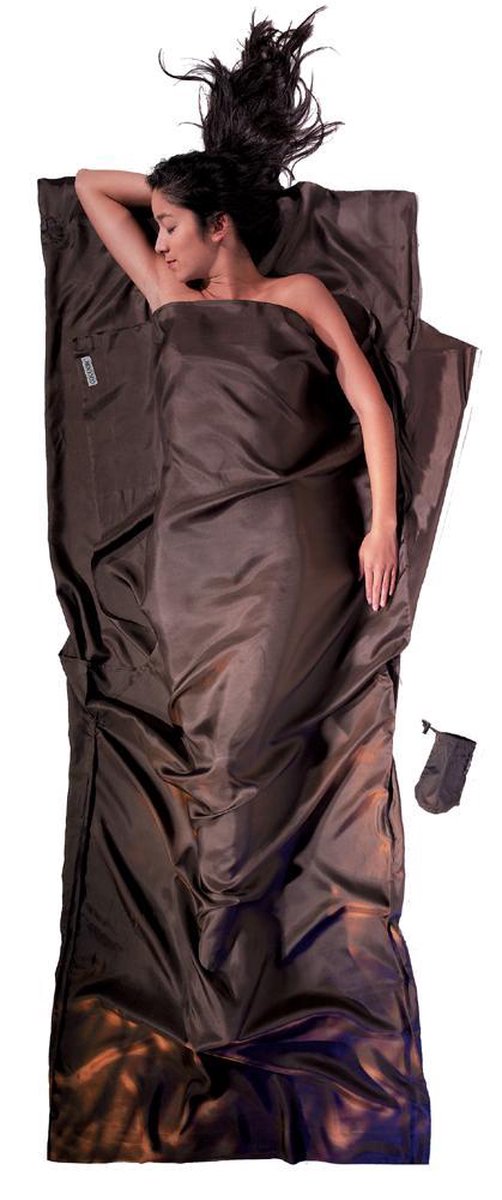 Cocoon TravelSheet XL - Lakenzak - Zijde - Ultramarine Blue van Cocoon — afbeelding 4