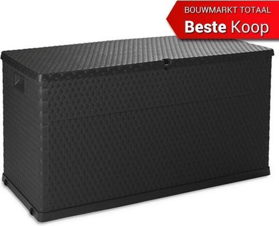 MaxxGarden Kussenbox - opbergbox voor kussens Rotan 340L - 120x57x63cm | bol