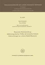 Resonante Wechselwirkung Elektromagnetischer Wellen Mit Ionisierter Materie