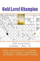 Gold Level Champion - 250 Excellent Sudoku - Vol. 14