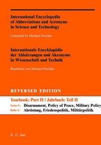 A-Z Reversed Edition / Internationale Enzyklopadie Der Abkurzungen Und Akronyme in Wissenschaft Und Technik. Reihe C