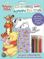 Disney Winnie the Pooh Colouring and Activity Fun Bag