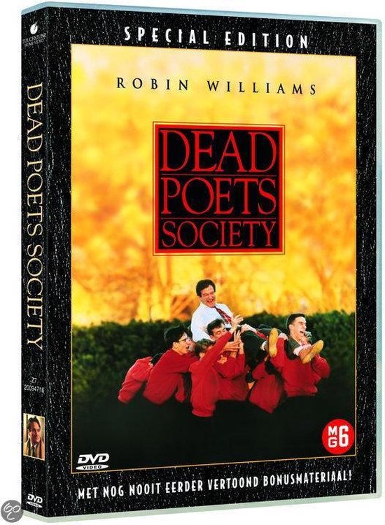 Cover van de film 'Dead Poets Society'