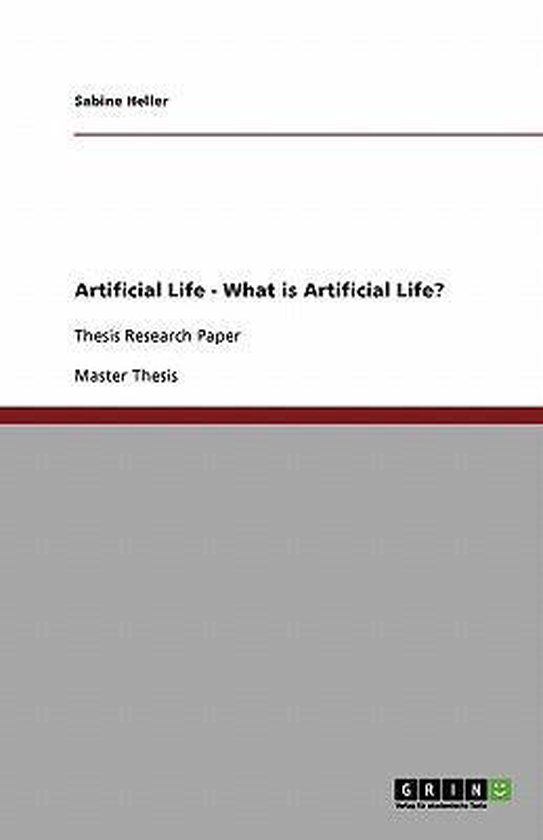 Artificial Life - What is Artificial Life? - cover