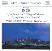 Prague Symphony Orchestra, Kamran Ince - Ince: Symphony Nos.3 & 4 (CD)