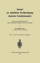 Entwurf Zur Einheitlichen Werthbestimmung Chemischer Desinfektionsmittel