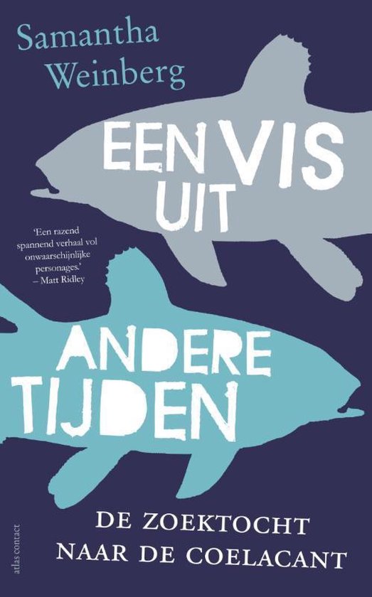 Cover van het boek 'Een vis uit andere tijden'