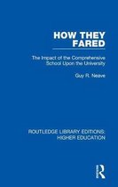 Routledge Library Editions: Higher Education- How They Fared