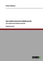 Das mobile Internet im Medienmenu