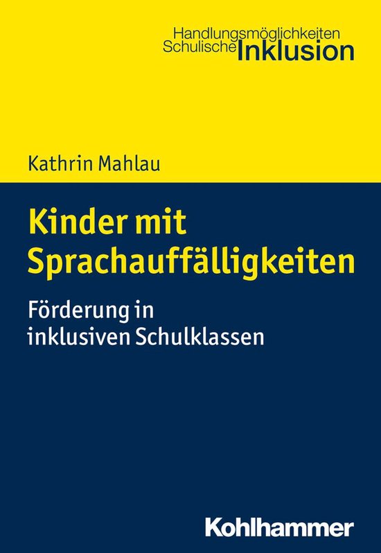 Kinder mit Sprachauffälligkeiten - cover