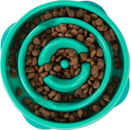 Anti schrok honden voerbak Antischrokbak Slow feeder dog bowl
