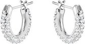 Swarovski Stone Oorstekers  - Zilver