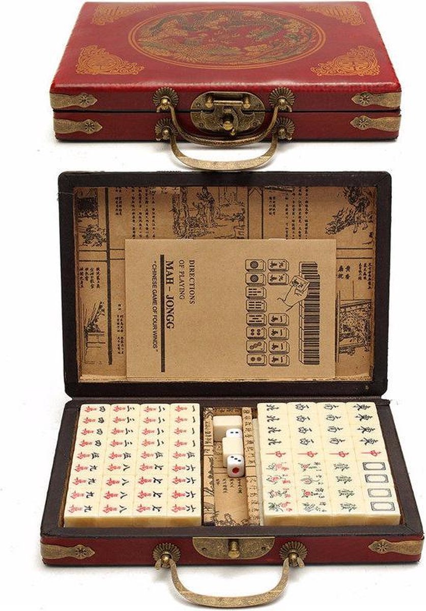 Couscous moeder Doodt Mahjong speldoos | Games | bol.com