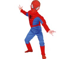"Luxe Spiderman™ pak - Kinderkostuums - 122/128"
