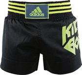 adidas Kickboksshort SKB02 Zwart/Geel Extra Large