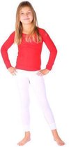 Thermo4sports - thermokleding - thermoset rood - wit maat 128